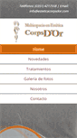 Mobile Screenshot of esteticacorpsdor.com
